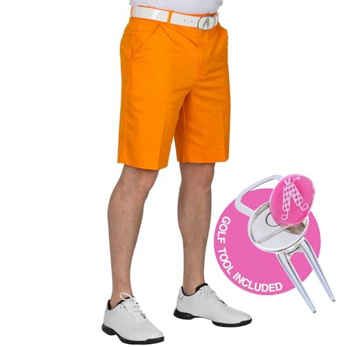 Royal & Awesome Men's Golf Shorts, Golf Shorts for Men, Golf Shorts Men