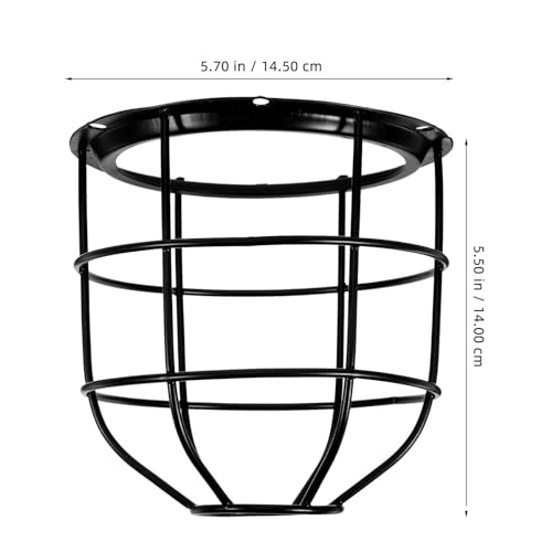 Cage de protection pour ampoule en fil de fer résistant aux chocs Alipis - 2