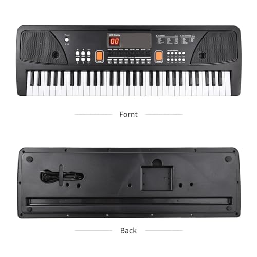 Orgue Électronique 61 Touches, Ensemble De Piano Électrique Multifonctionnel, Musique Numérique, Clavier Électronique Avec Microphone - Les Beatles, Paul McCartney, John Lennon, RIngo Starr, George Harrison Orgue Électronique 61 Touches, Ensemble De Piano Électrique Multifonctionnel, Musique Numérique, Clavier Électronique Avec Microphone – Image 5