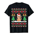Photo Gallery cat wearing santa hat christmas lights cat xmas maglietta Photo Gallery cat wearing santa hat christmas lights cat xmas maglietta