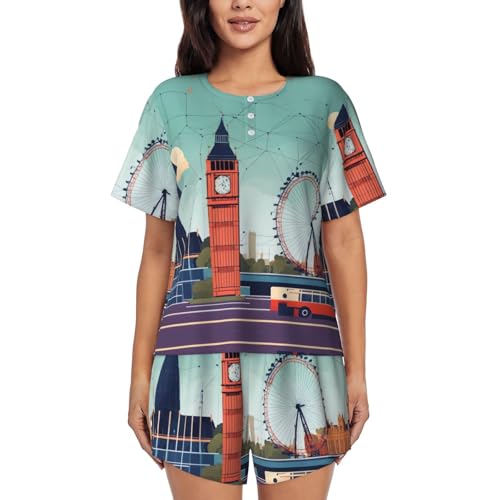 T-shirt EdWal Imprimé I Love London en coton pour look urbain
