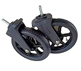 Baby Stroller for Dsland Stokke Xplory V3V4V5V6 Front Wheel Rear Wheel Front And Rear Wheels Baby Stroller Wheels Tires (a pair XPLORY X front wheels)