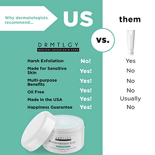 Buy DRMTLGY Microdermabrasion Facial Scrub and Face Mask. NonAbrasive