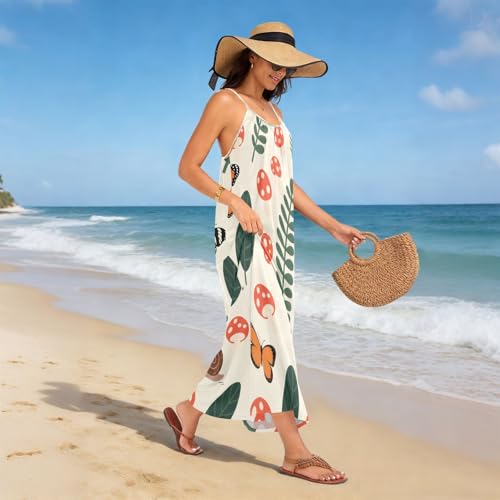 Robe caraco à dos ouvert au tombé fluide style champignon