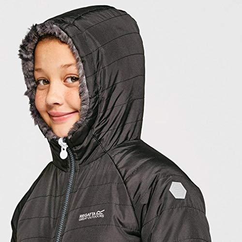 Veste à capuche junior Regatta Spyra réversible et légère pour enfant