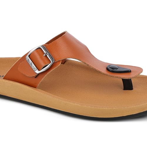Image of WALKAROO Men's Fashion Sandal with Cushion Insole and Lightweight - WE1332