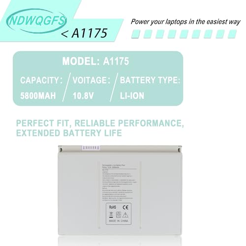 Image of A1175 Laptop Battery for Apple MacBook Pro 15 inch inch A1260 A1150 A1211 A1226 for 2006 2007 2008 Version MA348 MA348 /A MA348G /A MA348J /A Laptop Notebook-Li-ion a1175 battery11