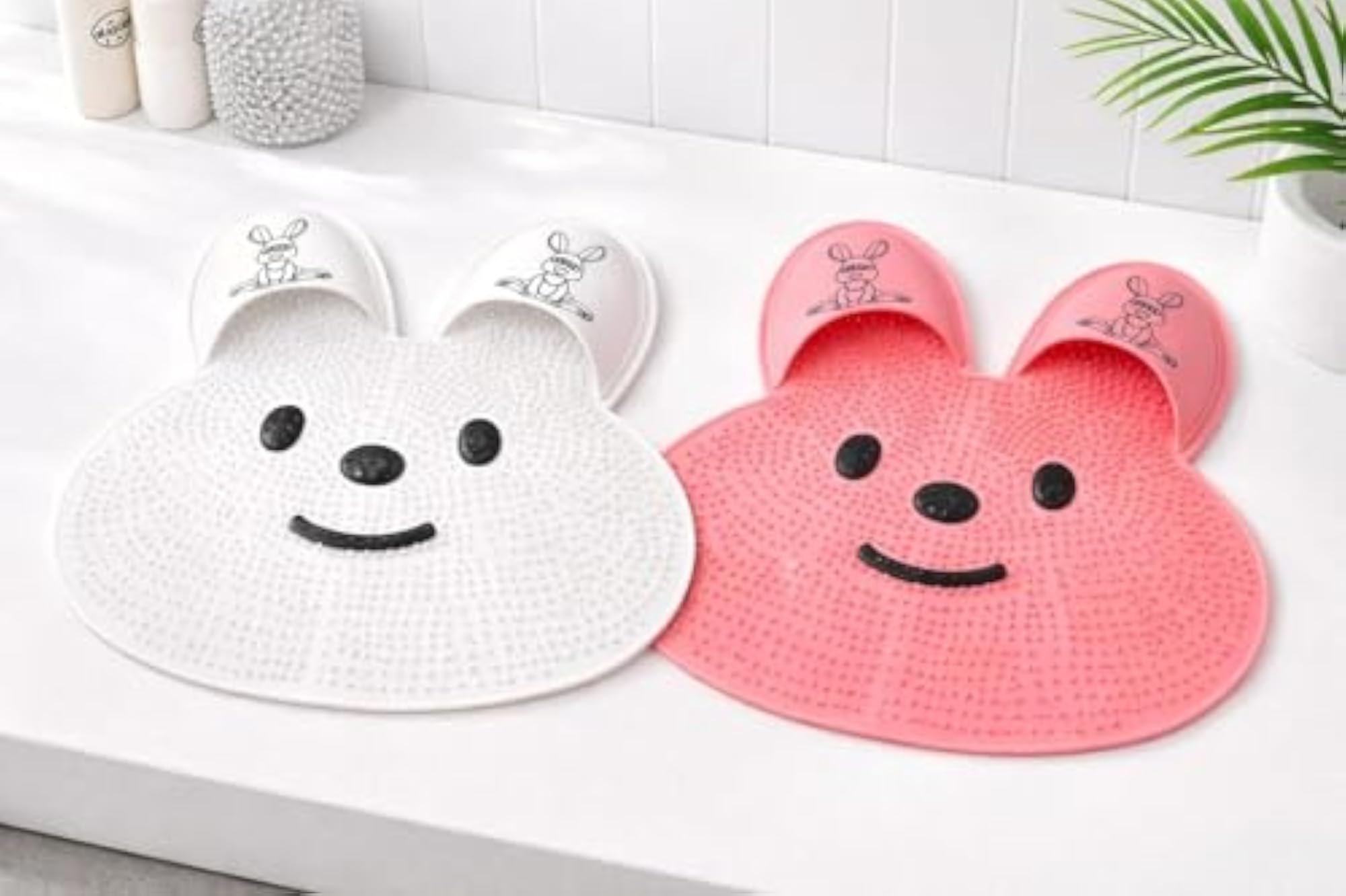 Silicone Pet Grooming & Bath Massage Brush Pad, Non-Slip Design