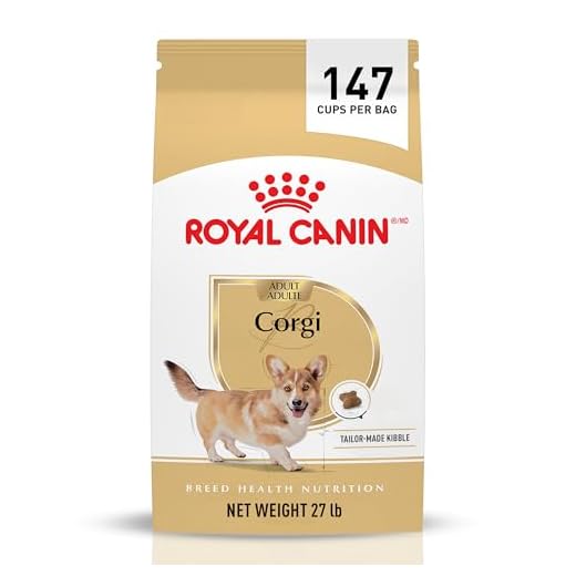 Royal Canin Corgi Adult Dry Dog Food, Kibble for Corgis 12 Months+, Supports Digestion and Weight Management, 27 lb Bag