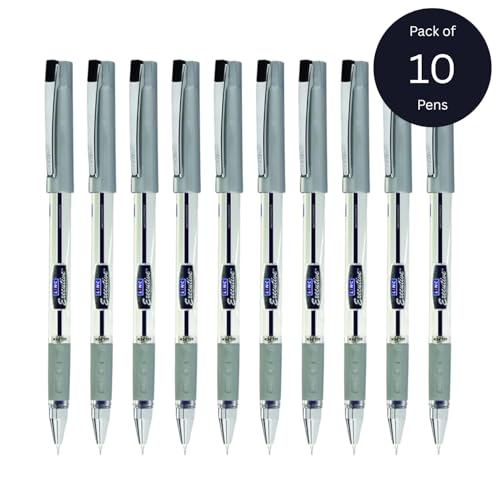 Bolígrafos Gel Linc Executive SL-500 Negro Pack 10 miniatura 3