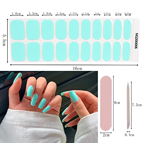 Adesivi per unghie in gel impermeabili, 20 Adesivi...