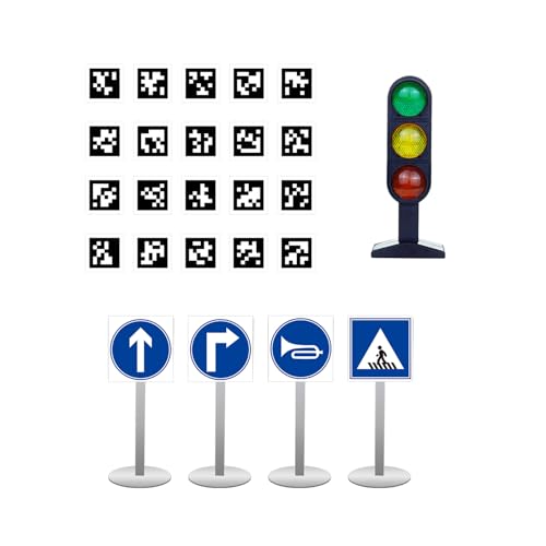 Vision Codes et panneaux routiers Yahboom EVA Wooden Block pour l'éveil STEM