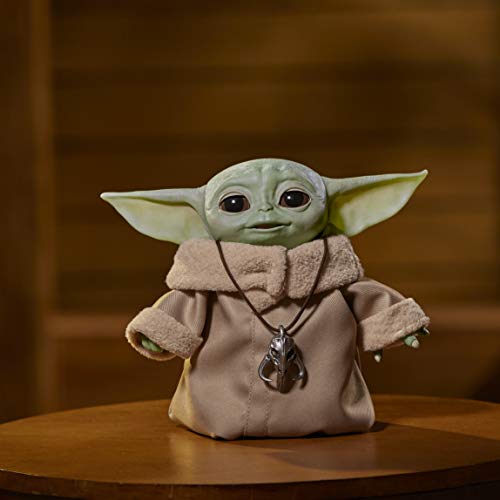 STAR WARS Figura The Child (Baby Yoda) Animatronic Inspirado na Série The Mandalorian - F1119 - Hasb