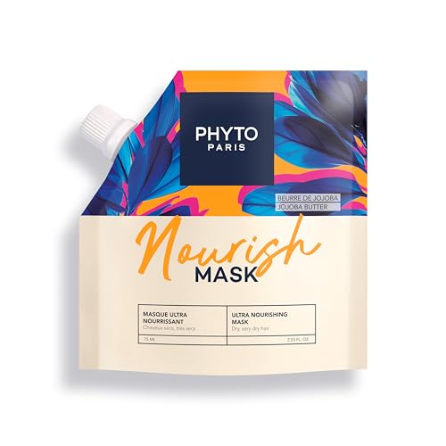 Phyto Paris - Nutrition Rich - Mascarilla Capilar Mini Nutritiva 75ml - Manteca de Jojoba - Malva Blanca - Sin Siliconas - 5min