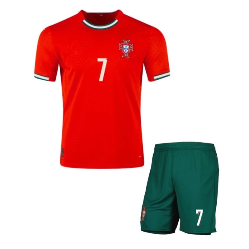 Genericportugalll New Football Team Jersey Set 2025 for Kids and Men and Boys