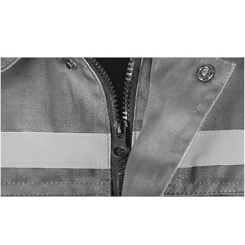 Conjunto Uniforme EPI Segurança Profissional Faixa Refletiva Construçao Civil Mecanico Trabalho Serv