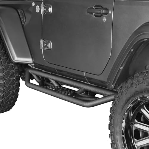 Estribos tubulares laterales para Jeep Wrangler JL 2 puertas miniatura 3