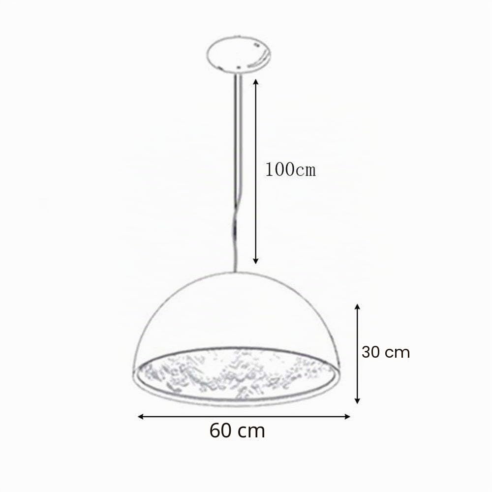 LLAN Lampada A Sospensione Moderna E27 Lampada A Sospensione Industriale In Resina E Metallo, Regolabile In Altezza, Motivo Sky-Garden Design Lampada Da Soffitto For Soggiorno Sala Da Pranzo Tavolino