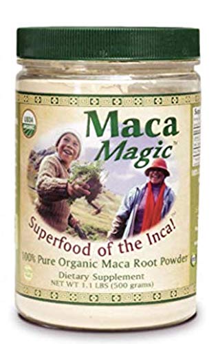 Organic Black Maca Powder - Raw Maca Powder - Raw Premium Maca Powder - Yellow Maca Powder - Raw Red Maca Root Powder - Miracle in The Andes - Maca Superfood Powder - MACA MAGIC Powder - 1.1 Lbs