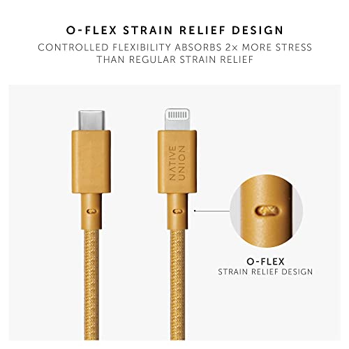 Cable Lightning Native Union USB-C duradero de 3 metros para iPhone 14 Pro Max 6