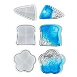 UNTERING Moldes de silicona para platos, bandeja de queso, almacenamiento multifuncional para entusiastas del arte, moldes de queso