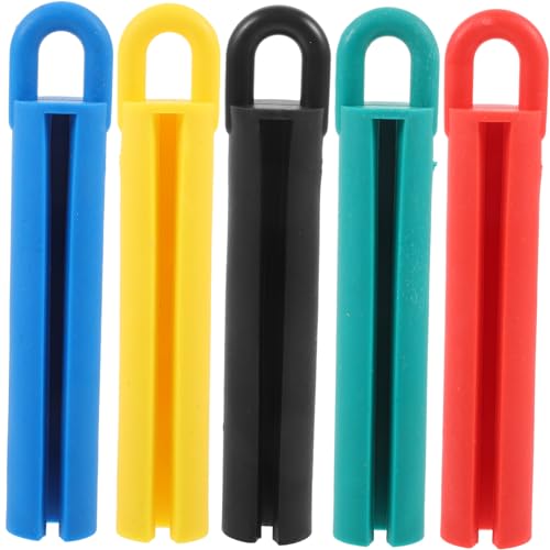 Mikikit 5Sets Billiard Hangers Space Saving Pool Stick Holders Construction for Organizing and Displaying Cues Includes Hooks