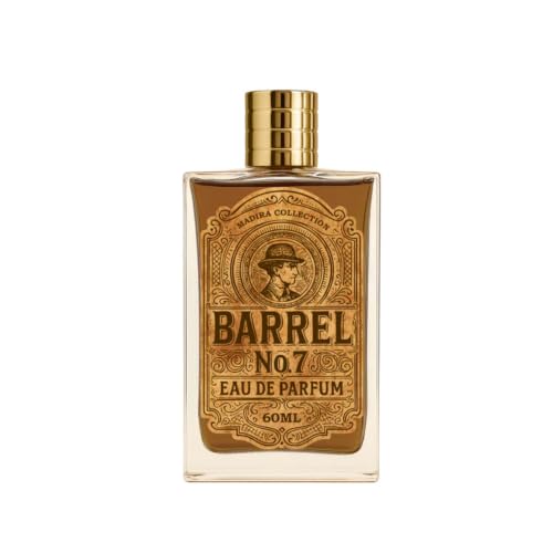 Image of PARADYSE PERFUME Barrel No. 7 Eau de Parfum for Men, Smoky Tobacco, 60 ml