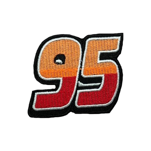95 Car Patch Iron on Patch Personalised Clothes Hats Jackets Bags Patches for Jackets