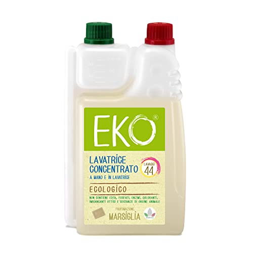 Detergente Lavadora Líquido Eko, Marsella - 44 Lavados 1.1L - Concentrado Ecológico