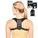 Posture Corrector for Men and Women - Adjustable Back Brace - Great for Back and Shoulder Support - Back Pain Relief - Comfortable Back Straightener with Carry Bag and Exercise eBook 