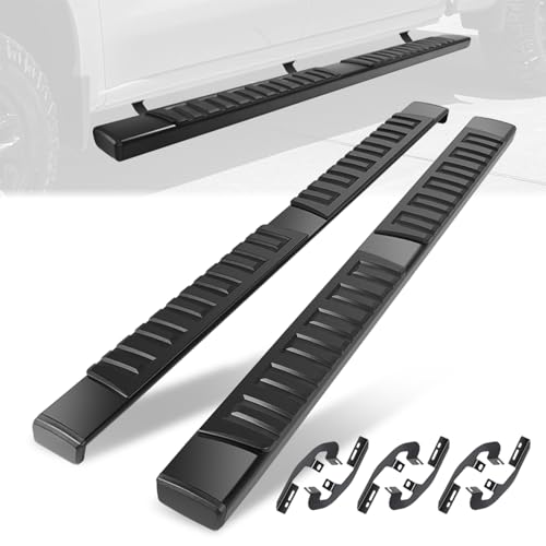 6 in. Wide Aluminum Running Boards Compatible with 19-24 Chevy