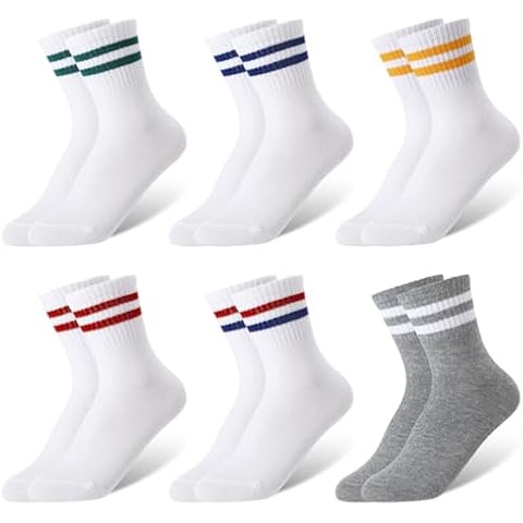 Zuimei Kids Cotton Sports Socks Set Cover