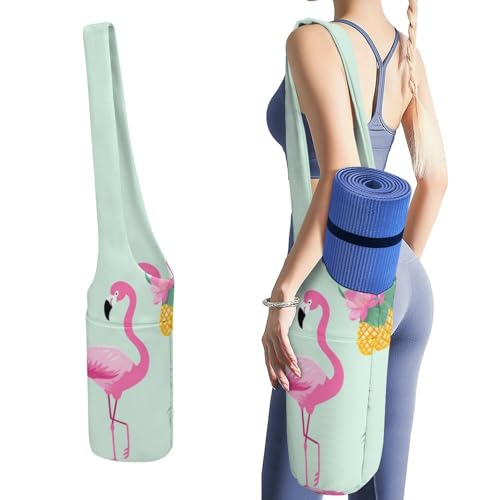 Sac de rangement pour tapis de yoga imprimé idéal pour le studio le voyage et la plage