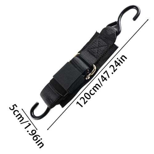 Correas de trinquete de alta resistencia para evitar caídas de carga en mudanzas y techos 2