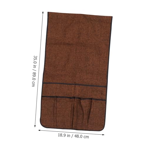 Support télécommande durable en tissu résistant pour accoudoir de salon - 4
