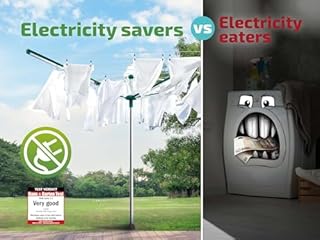 Leifheit Séchoir parapluie Linomatic 500 Deluxe Cover, étendoir parapluie grande surface d'étendage avec douille fixation et housse de protection, séchoir à linge jardin solide et résistant, Easy-lift