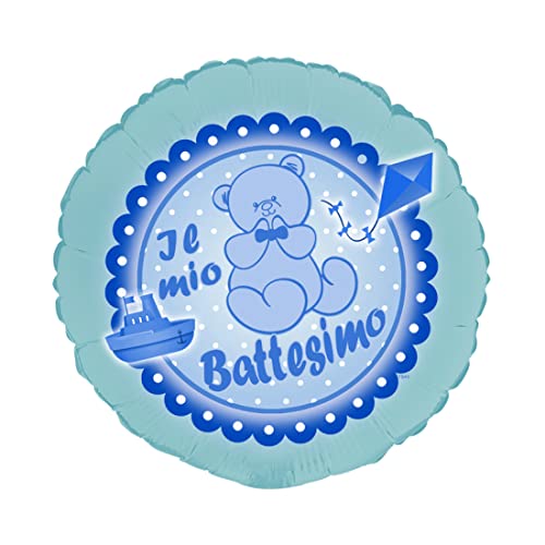 PALLONE Palloncino foil mylar il mio BATTESIMO con...