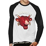 All+Every The Laughing Cow La Vache Qui Rit Men's Baseball Long Sleeved T-Shirt