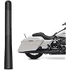 Bingfu Motorcycle Carbon Fiber Antenna Mast Replacement Compatible with 1989-2023 Road King Softail Touring Street Glide Road Glide Fat Boy Electra Glide Tour Ultra Classic
