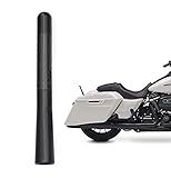 Bingfu Motorcycle Carbon Fiber Antenna Mast Replacement Compatible with Harley Davidson 1989-2023...