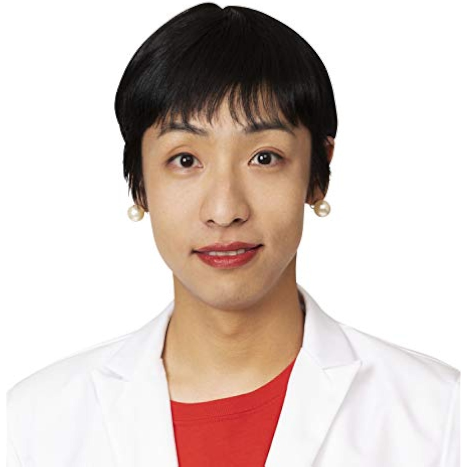 クリアストーン(Clearstone) カツランド コスプレ ハロウィン カツラ 黒髪ベリーショート ユニセックス ブラック 詳細画像3