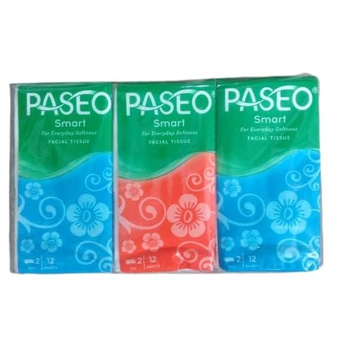 Paseo Pocket Tissue 2 ply 6 packs (B0CQT7YHK5) Amazon Price History, Amazon Price Tracker