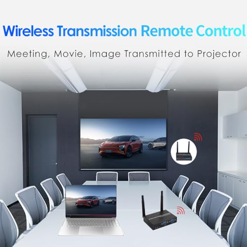 Extender VGA sans fil pour diffuser un ordinateur sur écran distant de 200m