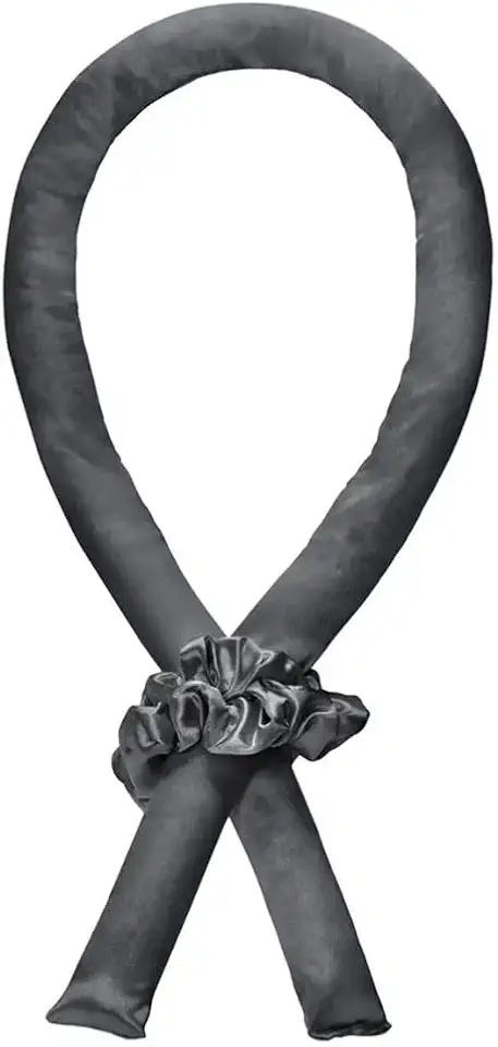 Modelador de Cachos de Cetim sem Fonte de Calor com Scruchoes de Cetim (Xuxinhas) Cachos sem Frizz CORES SORTIDAS - E-FCS Store