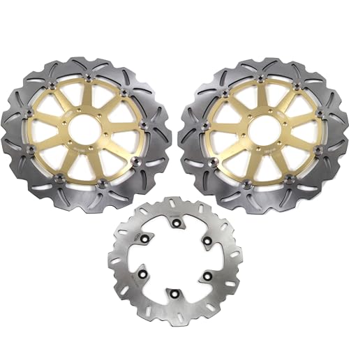 Disques de frein moto Ducati Monster 800 rotors dorés 2003 2004 2005 pièces rechange