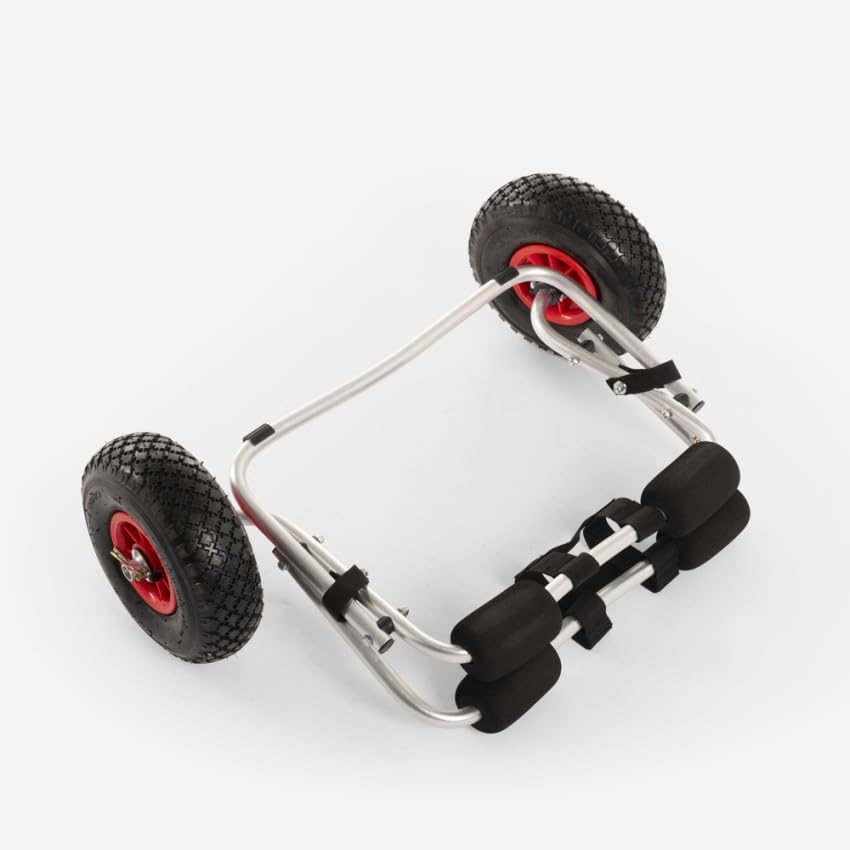 Produce Shop Carrello Trasporto Kayak Canoa Paddle SUP rimorchio Pieghevole Rider