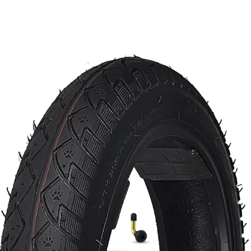 NiuJKun 250-10 Ebike Tire Heavy Duty Design | 14 Inch 14x2.50 Tubeless Tire for Electric Scooter Tires Edge Anti-Slip Tread | 64-254 14 x 2.50 Thickened Tires for Electric Bicycles Tricycles Scooters