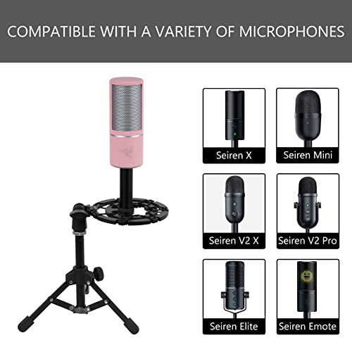 Geekria for Creators Microphone Shock Mount Compatible with Razer Seiren X, V3, V3 Mini, V2 Pro, V2 X, Elite - Image 3