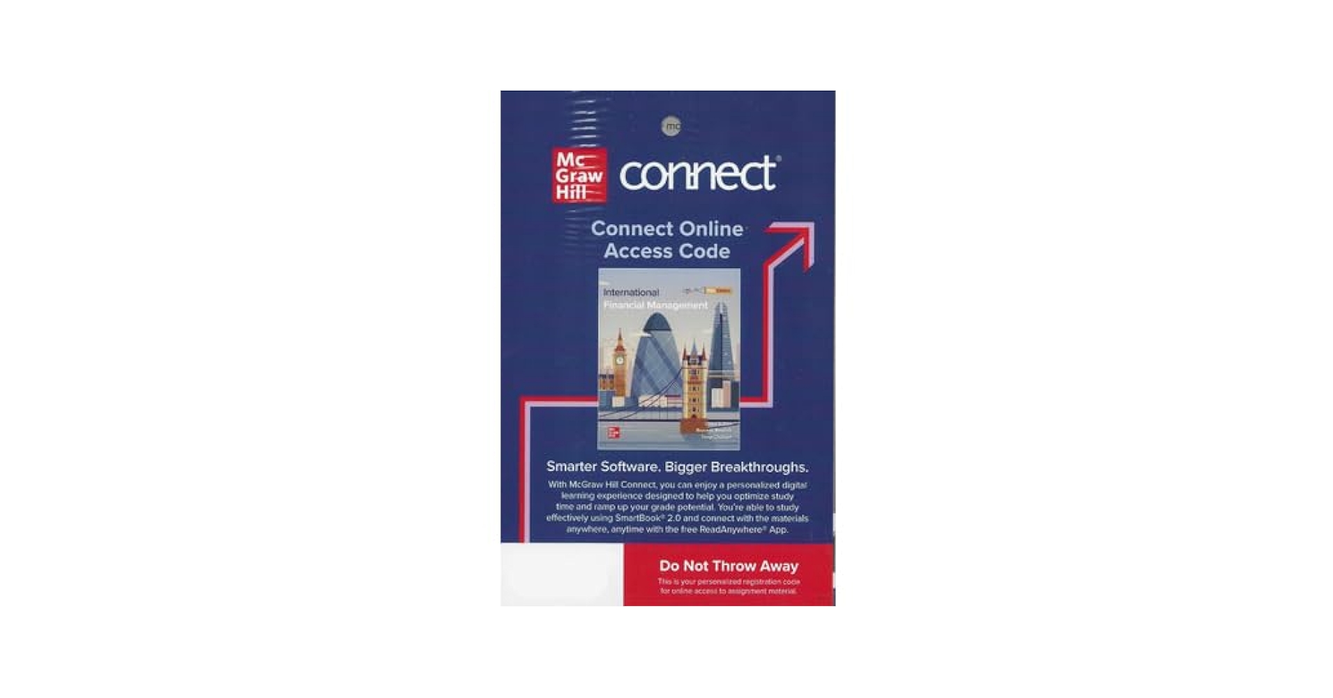 Connect Access Code Card for International Financial