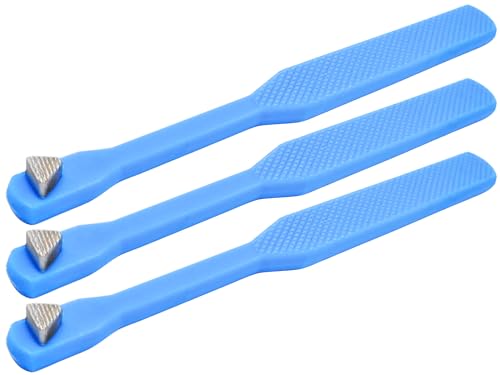 ARTMAN INSTRUMENTS Molar Band Seater & Bite Stick - Blue, Pack of 3 - Orthodontic Dental Tools for Seating Molar Bands, Braces, and Bite Adjustment - Durable, Comfortable (3)